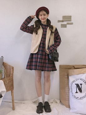 「GIRLSRULEのアイテム」を使った、GIRLS RULEさん（レディース・165cm）の秋コーディネート