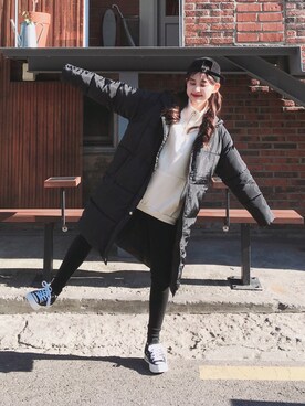 「GIRLSRULEのアイテム」を使った、GIRLS RULEさん（レディース・165cm）の冬コーディネート