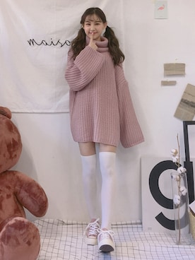 「GIRLSRULEのアイテム」を使った、GIRLS RULEさん（レディース・165cm）の冬コーディネート