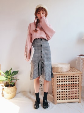 「GIRLSRULEのアイテム」を使った、GIRLS RULEさん（レディース・165cm）の冬コーディネート