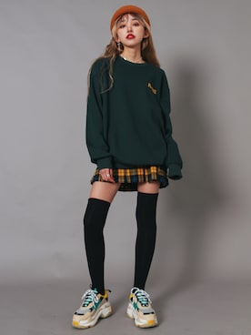 「GIRLSRULEのアイテム」を使った、GIRLS RULEさん（レディース・165cm）の冬コーディネート