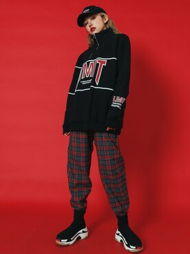 「GIRLSRULEのアイテム」を使った、GIRLS RULEさん（レディース・165cm）の冬コーディネート