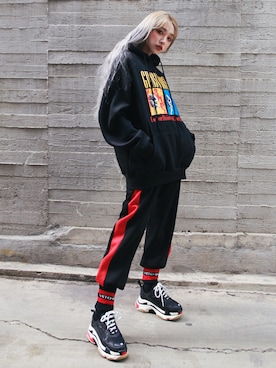 「GIRLSRULEのアイテム」を使った、GIRLS RULEさん（レディース・165cm）の冬コーディネート