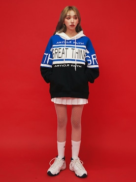 「GIRLSRULEのアイテム」を使った、GIRLS RULEさん（レディース・165cm）の冬コーディネート
