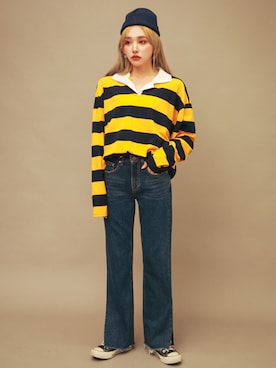 「GIRLSRULEのアイテム」を使った、GIRLS RULEさん（レディース・165cm）の冬コーディネート