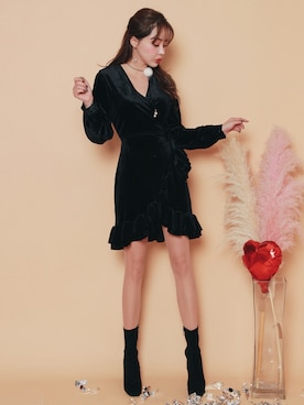 「GIRLSRULEのアイテム」を使った、GIRLS RULEさん（レディース・165cm）の冬コーディネート