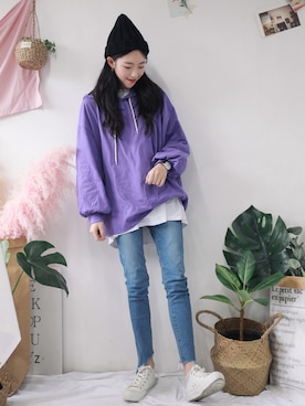 「GIRLSRULEのアイテム」を使った、GIRLS RULEさん（レディース・165cm）の冬コーディネート