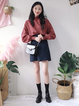 「GIRLSRULEのアイテム」を使った、GIRLS RULEさん（レディース・165cm）の春コーディネート