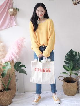 「GIRLSRULEのアイテム」を使った、GIRLS RULEさん（レディース・165cm）の春コーディネート