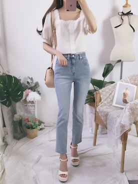 「GIRLSRULEのアイテム」を使った、GIRLS RULEさん（レディース・165cm）の夏コーディネート