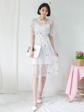 「ootd」｜GIRLS RULEさん（レディース・165cm）の夏コーディネート