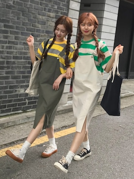 「GIRLSRULEのアイテム」を使った、GIRLS RULEさん（レディース・165cm）の夏コーディネート