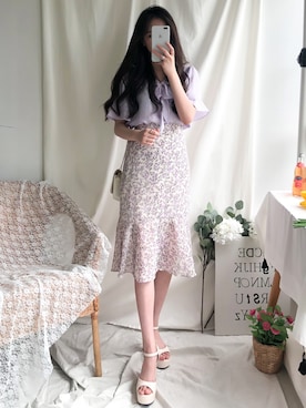 「GIRLSRULEのアイテム」を使った、GIRLS RULEさん（レディース・165cm）の夏コーディネート