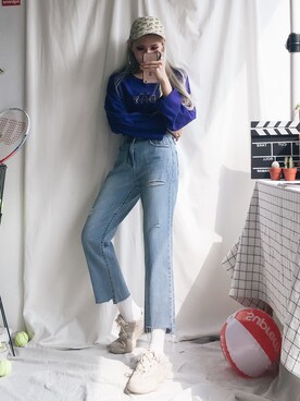 「リング」｜GIRLS RULEさん（レディース・165cm）の夏コーディネート