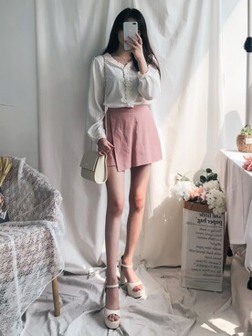 「GIRLSRULEのアイテム」を使った、GIRLS RULEさん（レディース・165cm）の夏コーディネート