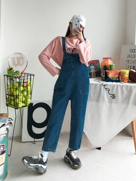 「GIRLSRULEのアイテム」を使った、GIRLS RULEさん（レディース・165cm）の秋コーディネート