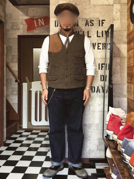BY GLADHANDのデニムパンツを使った人気ファッションコーディネート