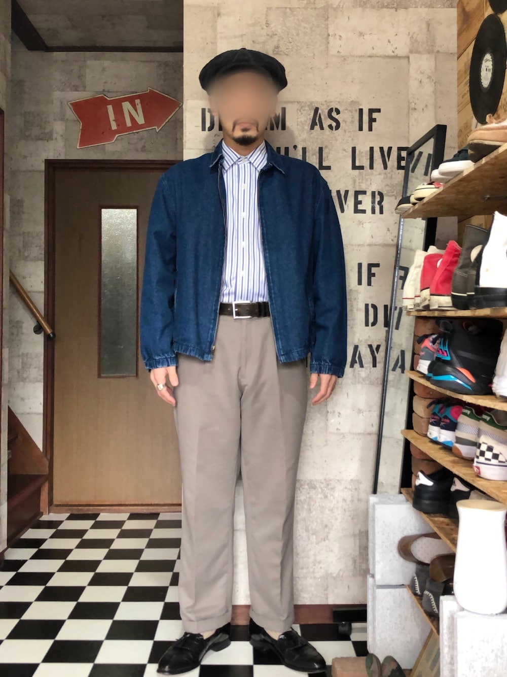 L.L.Beanのデニムジャケットを使ったメンズ人気ファッション