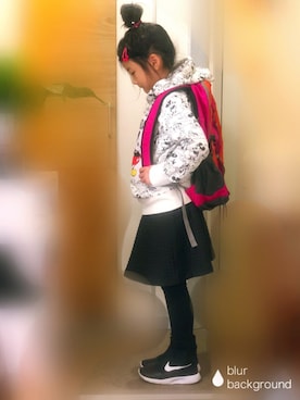 「アイテム（スカート）」を使った、ひ⑅◡̈*さん（キッズ・120cm）の冬コーディネート