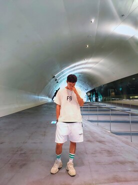 「fog（フォグ）のアイテム」を使った、山本さん（メンズ・170cm）の秋コーディネート