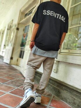 「fog（フォグ）のアイテム」を使った、山本さん（メンズ・170cm）の春コーディネート