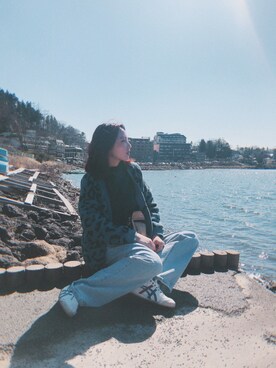 CCさん（レディース・172cm）の春コーディネート