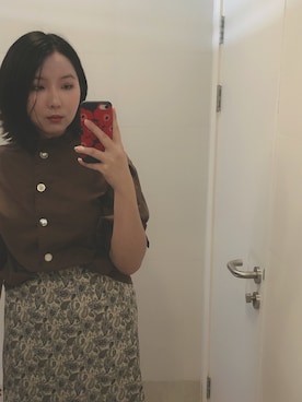 CCさん（レディース・172cm）の春コーディネート
