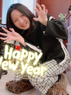 CCさん（レディース・172cm）の冬コーディネート