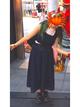 「Heather（ヘザー）のアイテム（その他）」を使った、掃除婦さちこさん（レディース・153cm）の秋コーディネート