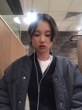 「STYLENANDA（スタイルナンダ）のアイテム（マウンテンパーカー）」を使った、safebeerさん（レディース・158cm）の秋コーディネート