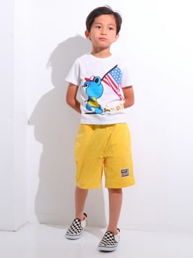 「アメリカン」｜ANAP KIDS Officialさん（キッズ・110cm）の夏コーディネート