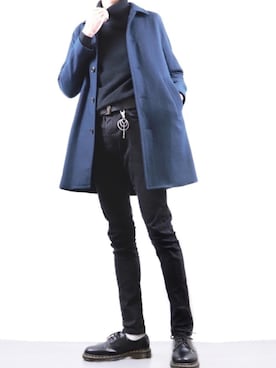 「KONVINI（コンビニ）のアイテム」を使った、ぼーんさん（メンズ・178cm）の秋コーディネート