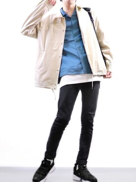 ぼーんさん（メンズ・178cm）の春コーディネート