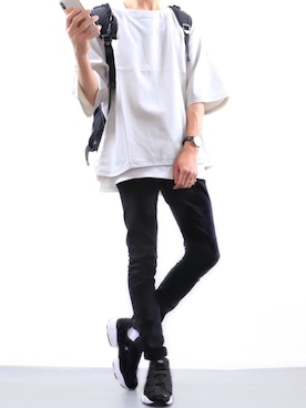 ぼーんさん（メンズ・178cm）の春コーディネート