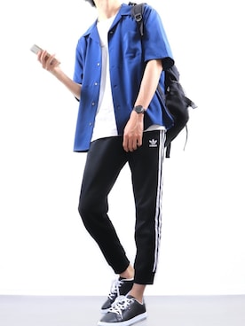 ぼーんさん（メンズ・178cm）の春コーディネート