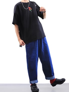 「トロエントープ」｜ぼーんさん（メンズ・178cm）の夏コーディネート