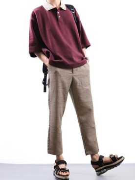 ぼーんさん（メンズ・178cm）の夏コーディネート