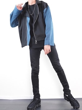 「ハイテクスニーカー」｜ぼーんさん（メンズ・178cm・20代）の秋コーディネート