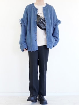 「melt.（メルト）のアイテム（バッグ）」を使った、ぼーんさん（メンズ・178cm）の秋コーディネート