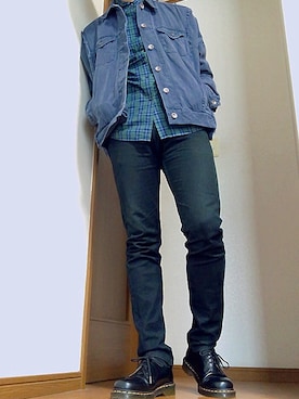 よだいつかさん（メンズ・172cm）の冬コーディネート