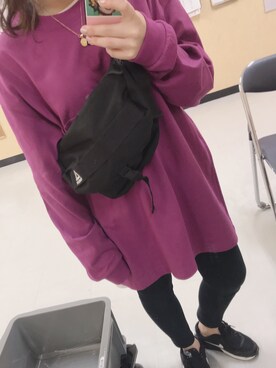 「ユニクロU」｜Picoさん（レディース・148cm）の春コーディネート