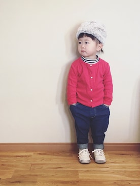 norisanchi710 さん（キッズ・80cm）の冬コーディネート
