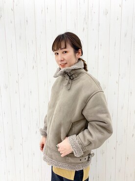 「アイテム（ブルゾン）」を使った、\seedoo/さん（レディース・162cm・30代）の冬コーディネート