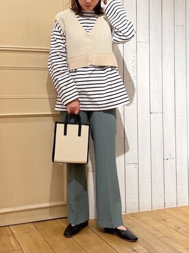 「ボーター」｜\seedoo/さん（レディース・162cm）の冬コーディネート