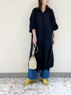 「ボイルワンピース」｜\seedoo/さん（レディース・162cm）の春コーディネート