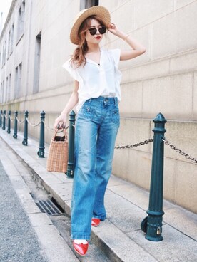 Akaneさん（レディース・163cm）の春コーディネート