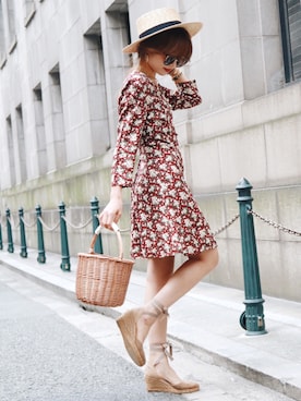 Akaneさん（レディース・163cm）の夏コーディネート