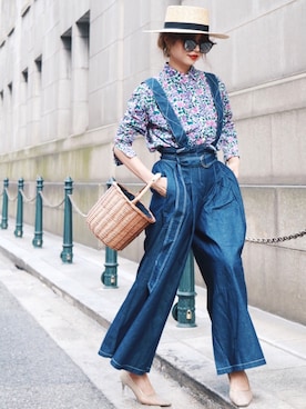 Akaneさん（レディース・163cm）の夏コーディネート