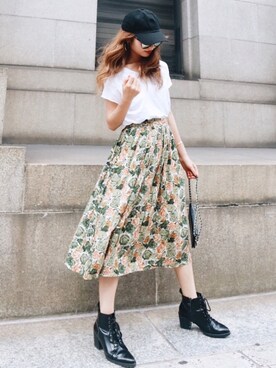 Akaneさん(レディース・163cm)の夏コーディネート