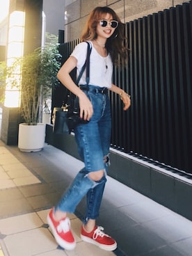 Akaneさん（レディース・163cm）の夏コーディネート